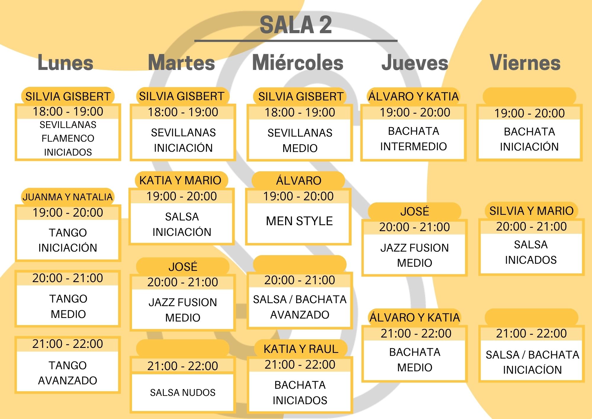 horarios